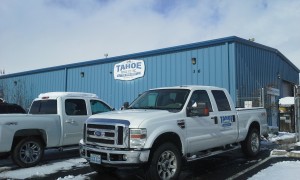 Tahoe Office Front with Trucks