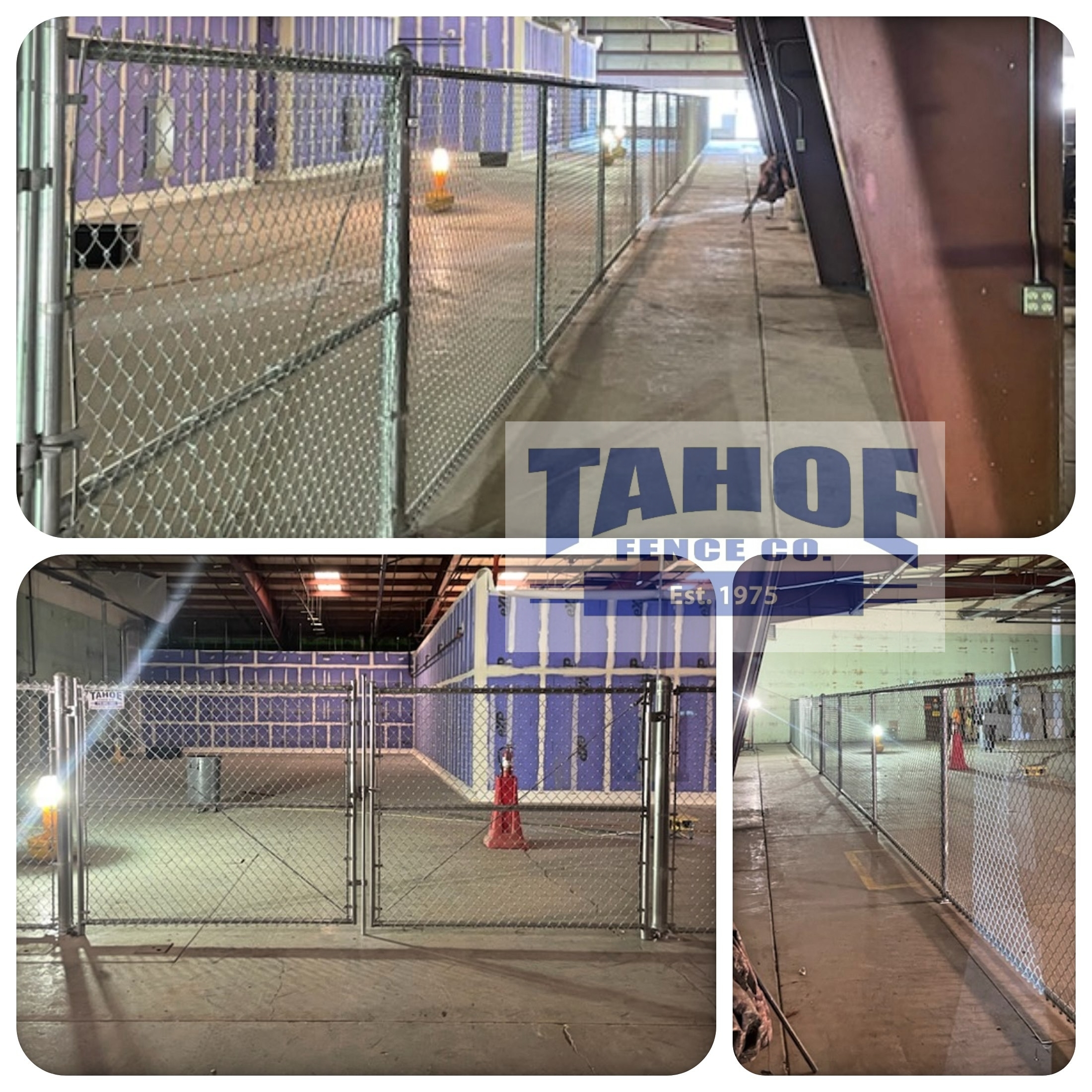 It's Cold Outside

While our afternoons have been relatively bright and tolerable, it's cold outside in the morning.

Ever so evident this am with slippery walks, driveways, and roads.

Nothing like working inside when it's cold outside!

Pictured: Inside chain link security enclosure with gates at Verdi warehouse (Washoe County.)